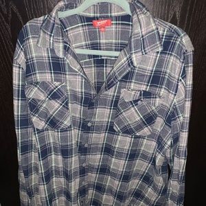 Mens button down arizona xl